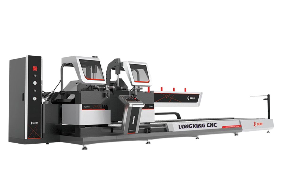 Máy cắt nhôm 2 đầu Longxing