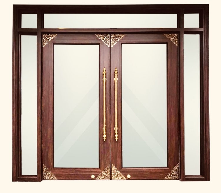 cửa nhôm thỷ lực vẫn gỗ